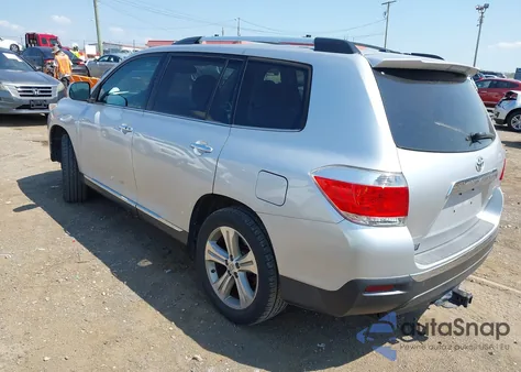 2013 Toyota Highlander Limited V6 из США, поврежденный, VIN 5TDDK3EH5DS275281